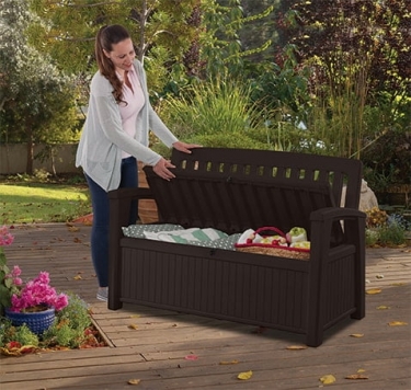 Скамейка PATIO BENCH 227 L Коричневый