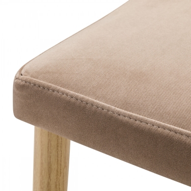 Стул R-home Alen Diag beige/нат.дуб