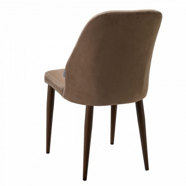 Стул R-home Alen Diag beige/т. орех