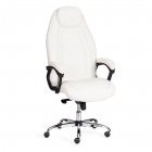 Кресло Tetchair BOSS Lux кож/зам, белый, 36-01