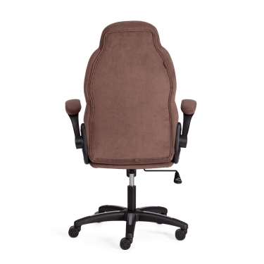Кресло Tetchair BAZUKA флок , коричневый, 6