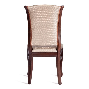 Стул Tetchair VERSAL мягкое сидение бук, 51х48х106 см, Tobacco, жаккард коричневый