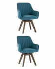 Стул вращающийся Stool Group MANS NEW бирюзовый 2 шт. комплект