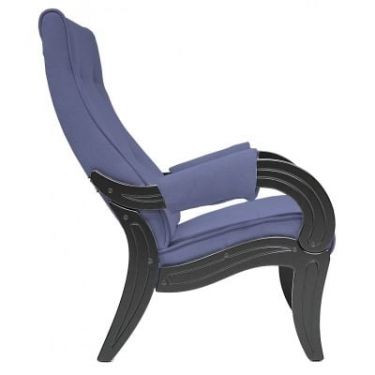 Кресло для отдыха Комфорт Модель 701 венге / Verona Denim Blue