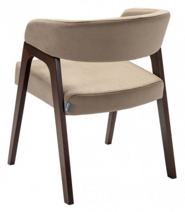 Кресло R-home Baxter Beige/Темный орех