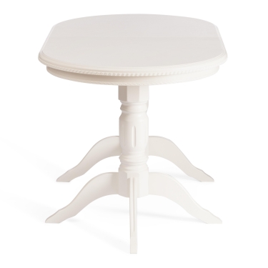 Стол Tetchair COPPOLA бук, мдф, 140+40x80x77см, Ivory white