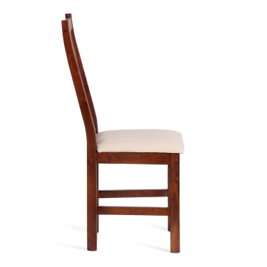 Стул Tetchair SWEDEN комплект NEW, Многослойный березовый шпон, 41х40х99 см, cappuchino/велюр бежевый