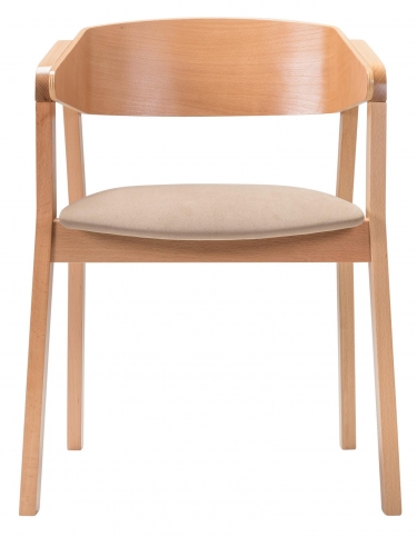 Кресло R-home Dalia Beige/Натур
