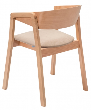 Кресло R-home Dalia Beige/Натур