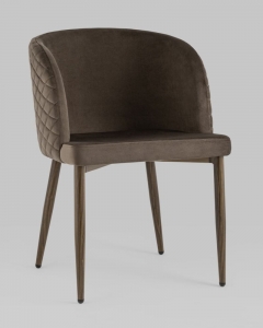 Стул Stool Group Оскар велюр коричневый 4 шт