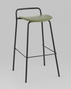 Стул барный Stool Group Mantis экокожа зеленый