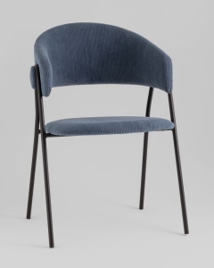 Стул Stool Group Колин NEW вельвет пыльно-синий