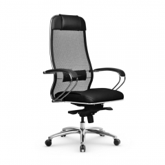 Кресло руководителя Метта Samurai SL-1.04 Infinity Easy Clean MPES Черный