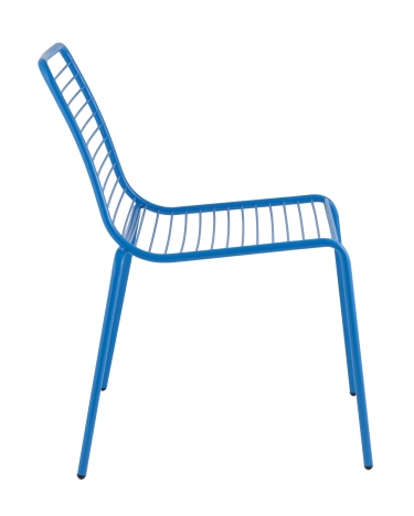Стул Stool Group Дели металл Голубой