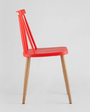 Стул Stool Group Морган пластиковый красный 4 шт