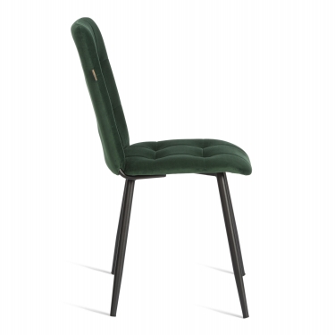 Стул обеденный Tetchair Asti велюр, 47х54х86, Deep Forest изумруд