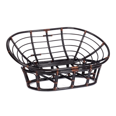 Диван Tetchair MAMASAN/МАМАСАН 23/02 W /с подушкой/ подушка 182х119 см, 169х102х80 см, Antique brown античный черно-коричневый, ткань, коричневый, 3М7