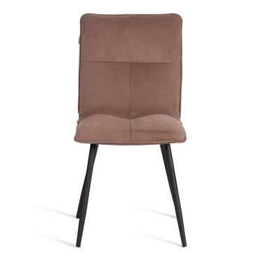 Стул обеденный Tetchair Sweet велюр, 46х55х88, бежевый/черный, Porsche 5
