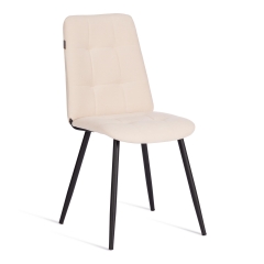 Стул обеденный Tetchair Asti флок , 47х54х86, молочный, 4