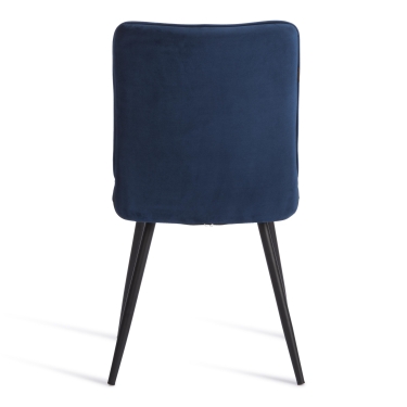 Стул обеденный Tetchair Bari велюр, 46х55х89, Blue синий