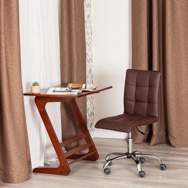 Компьютерное кресло Tetchair Zero, экокожа, коричневый 36-36