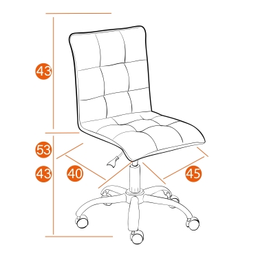 Компьютерное кресло Tetchair Zero, экокожа, коричневый 36-36