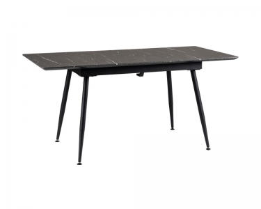 Стол R-home Месси раздвиж. 140-180 Темный мрамор/Бабочка