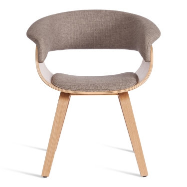 Стул Tetchair VIMTA mod.8021 дерево / ткань, 69х56х77 см, натуральный/бежевый, Aimcasa 5
