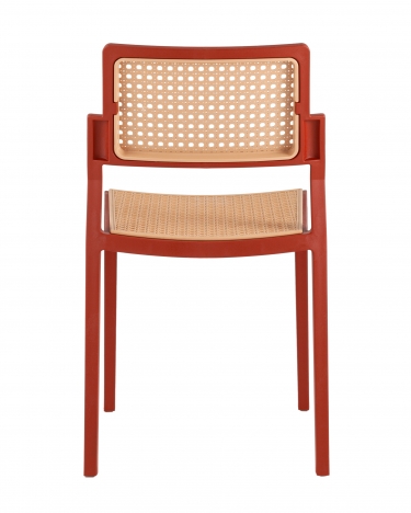 Стул обеденный Stool Group Milto пластиковый красный