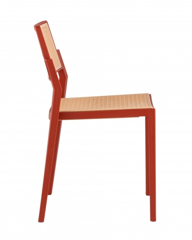 Стул обеденный Stool Group Milto пластиковый красный