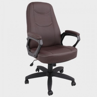 Кресло OLSS Амиго 511 ULTRA кож.зам. Коричневый