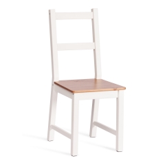 Стул Tetchair Соната / Sonata chair массив сосны, 41х50х95 см, антик/белый