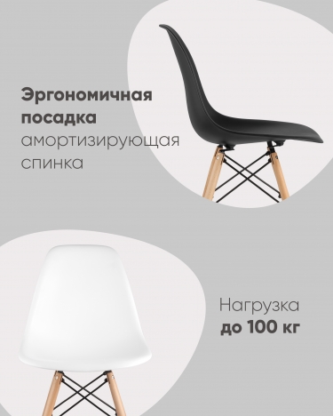 Стул Stool Group Eames Style DSW бирюзовый разборный каркас
