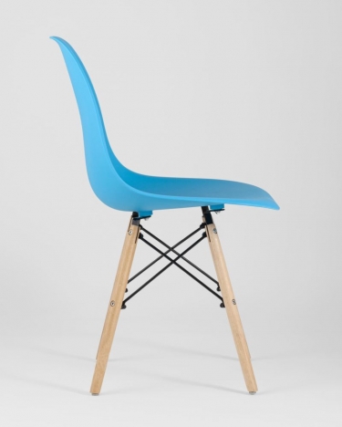 Стул Stool Group Eames Style DSW бирюзовый разборный каркас