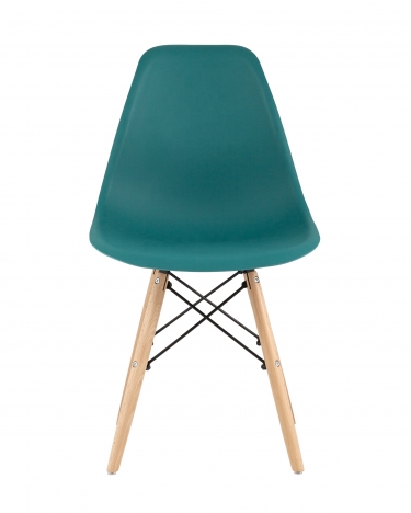 Стул Stool Group Eames Style DSW темно-бирюзовый разборный каркас