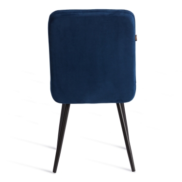 Стул обеденный Tetchair Medeo LT, велюр, Blue синий, 45х56х89 см