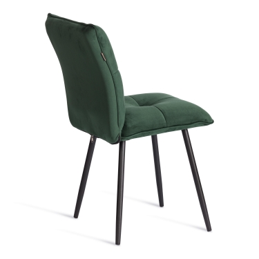 Стул обеденный Tetchair Sweet LT, велюр, Deep Forest изумруд, 41х55х88 см
