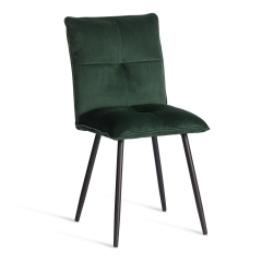 Стул обеденный Tetchair Sweet LT, велюр, Deep Forest изумруд, 41х55х88 см
