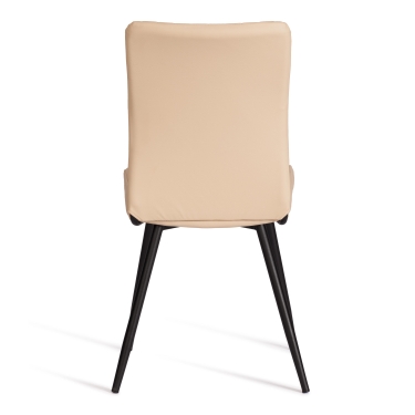 Стул обеденный Tetchair Monte Carlo TREND, экокожа, бежевая, 49х51х93 см