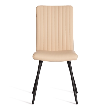 Стул обеденный Tetchair Monte Carlo TREND, экокожа, бежевая, 49х51х93 см