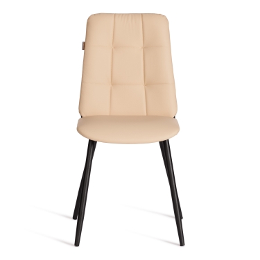 Стул обеденный Tetchair Asti TREND, экокожа, бежевая, 47х54х86 см