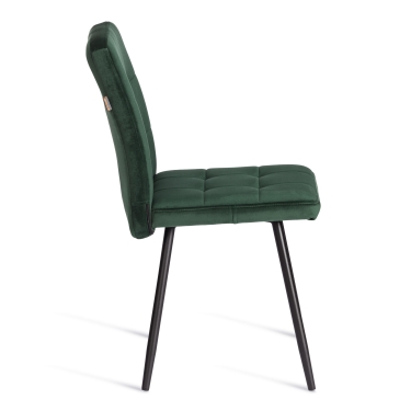 Стул обеденный Tetchair Medeo LT, велюр, Deep Forest изумруд, 45х56х89 см