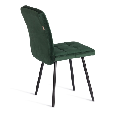 Стул обеденный Tetchair Medeo LT, велюр, Deep Forest изумруд, 45х56х89 см