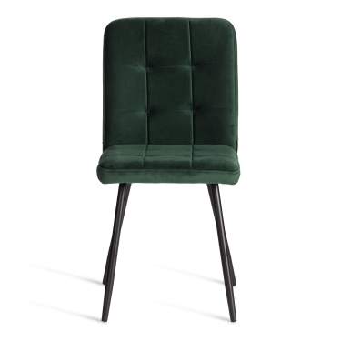 Стул обеденный Tetchair Medeo LT, велюр, Deep Forest изумруд, 45х56х89 см