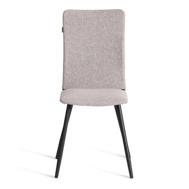 Стул обеденный Tetchair La Rousse NEW, ткань рогожка, серый/черный, 3M 16/2, 45x55x93 см