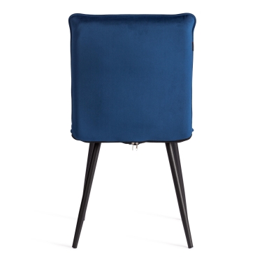 Стул обеденный Tetchair Sweet LT, велюр, Blue синий, 41х55х88 см