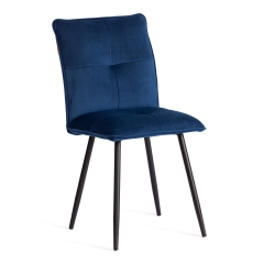 Стул обеденный Tetchair Sweet LT, велюр, Blue синий, 41х55х88 см