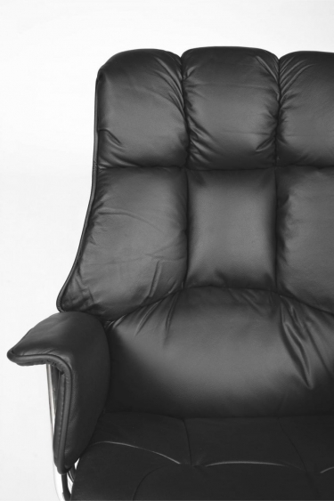 Кресло руководителя Норден Президент H-1133-35 leather Черный