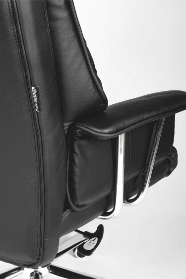 Кресло руководителя Норден Президент H-1133-35 leather Черный