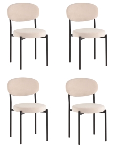 Стул Stool Group Бриф SN NEW велюр бежевый 4 шт
